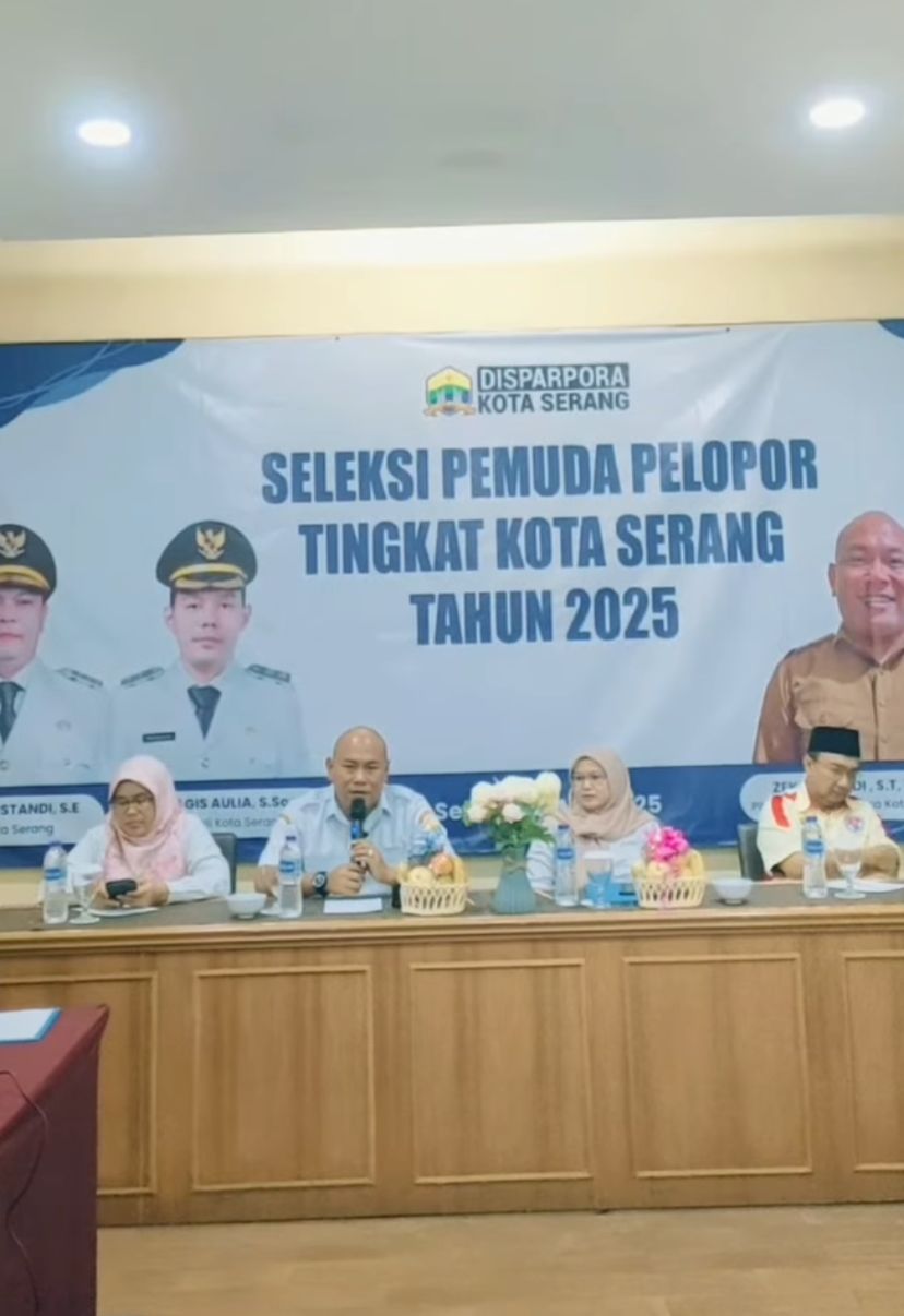 Pengumuman hasil seleksi interview pemuda pelapor tingkat kota serang